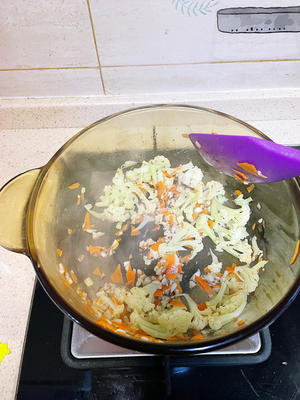 花菜豆腐羹的做法 步骤2
