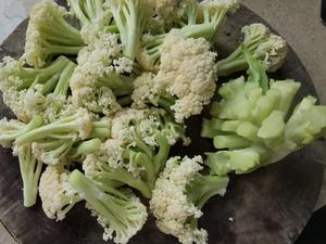 干锅菜花的做法 步骤3