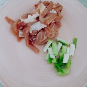 妈妈味的平菇炒肉的做法 步骤3