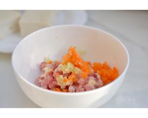 香煎酿豆腐【传统客家菜 】的做法 步骤4