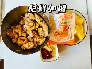 味好美蒜香风味～土豆炖鸡的做法 步骤3