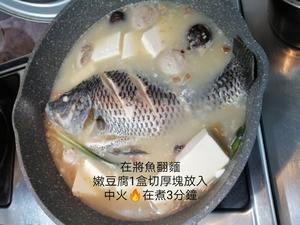 味噌豆腐炖鮮魚*烏郭魚的做法 步骤9