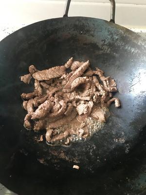 秋葵蘑菇炒牛肉（高蛋白减脂餐）的做法 步骤8