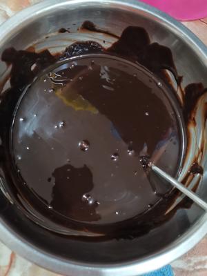 黑巧克力蛋糕Chocolate Ganache Cake的做法 步骤6