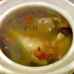 干贝松茸鸡汤的做法 步骤7