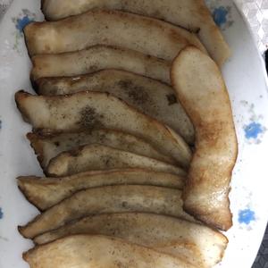 黄油煎鸡腿菇的做法 步骤5