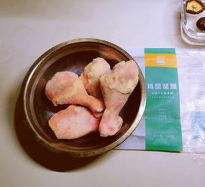 家常下饭菜，鸡腿炖香菇的做法 步骤1