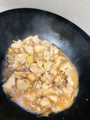 家乡味道的鸡腿炖蘑菇的做法 步骤6