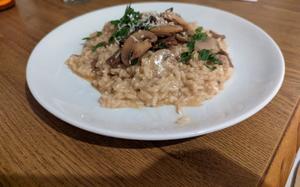 Risotto con Funghi/ Mushroom Risotto/ 蘑菇意式烩饭的做法 步骤6