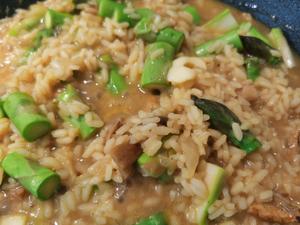 意式芦笋虾仁烩饭（Risotto）的做法 步骤13