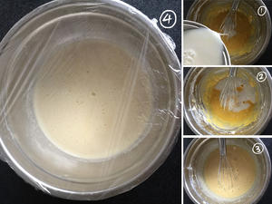 蜂巢蛋糕无油无炼乳的做法 步骤5