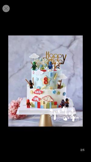 生日蛋糕合集的做法 步骤195
