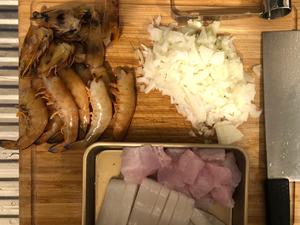 意式海鲜烩饭seafood risotto的做法 步骤2