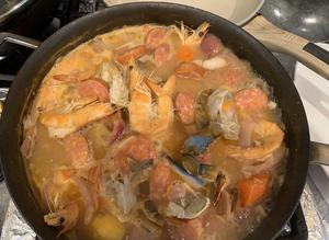 美式海鮮燴飯( Seafood Gumbo )的做法 步骤9