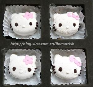 Hello Kitty 草莓白巧克力慕斯蛋糕的做法 步骤14