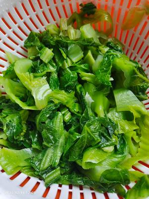 油菜肉末，芥菜肉末（姜蒜蓉芥菜），小松菜肉末，新鲜雪里蕻炒肉末，自制腌菜炒肉末，幸福便当菜的做法 步骤6