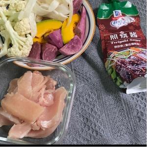 可蒸可烤的减脂餐——鸡胸肉便当?松下蒸烤箱JK180W的做法 步骤1