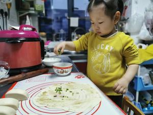 外酥里嫩酥油 葱油饼的做法 步骤4