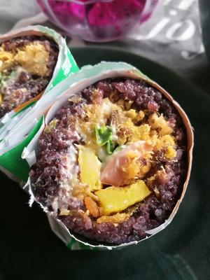 快手早餐…台湾饭团的做法 步骤14