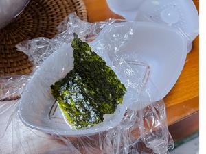 减脂主食-柠香杂粮海鲜饭团的做法 步骤5