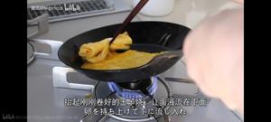 饭团娘的使用圆煎锅一个鸡蛋玉子烧的做法 步骤12