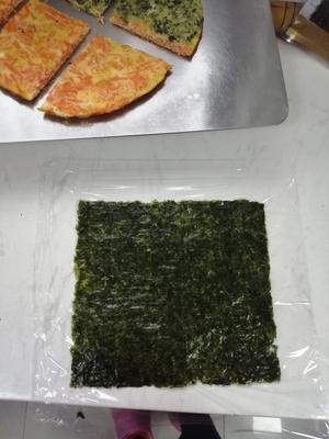 叠叠乐缤纷海苔三色糙米饭团低脂饱腹营养快手食材边角料利用的做法 步骤13