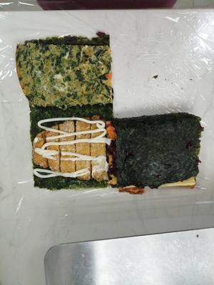 叠叠乐缤纷海苔三色糙米饭团低脂饱腹营养快手食材边角料利用的做法 步骤17