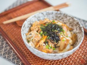 親子丼～低卡增肌的快手亲子盖饭的做法 步骤11