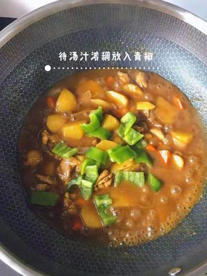 咖喱土豆鸡肉盖浇饭的做法 步骤5