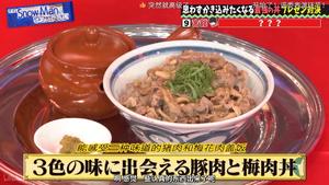 猪肉梅花肉三味盖饭的做法 步骤1