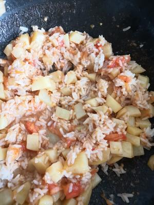 微波炉芝士焗饭的做法 步骤13