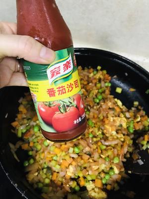 马苏里奶酪焗饭的做法 步骤4