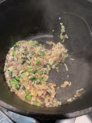 宝宝辅食之牛肉蔬菜烩饭的做法 步骤5