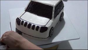 最潮的Jeep car cake汽车蛋糕的做法 步骤31