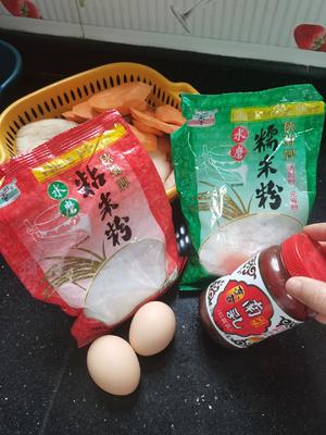 广州南番顺美食——炸蕃薯片的做法 步骤1