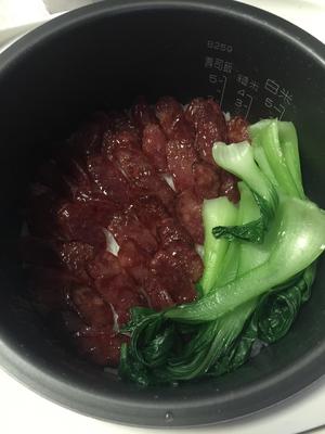 腊味煲仔饭（电饭煲版）的做法 步骤6