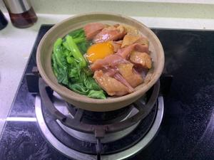 腊鸡腿煲仔饭的做法 步骤11