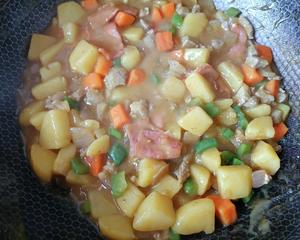 芝士咖喱土豆焗饭的做法 步骤15