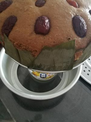 完美红糖发糕（无泡打粉，不用盖保鲜膜）的做法 步骤4