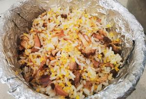 芝士焗饭（有啥饭都可以焗）的做法 步骤4
