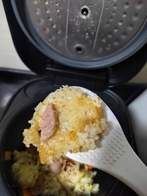 电饭锅煲仔饭的做法 步骤9