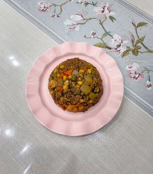 虾仁蔬菜煲仔饭的做法 步骤8