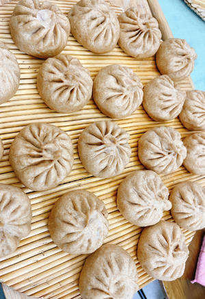 豆角肉包（全麦面粉）的做法 步骤7