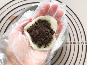 免烤箱❗️一次成功奥利奥糯米糍❗️好吃不黏牙的做法 步骤9