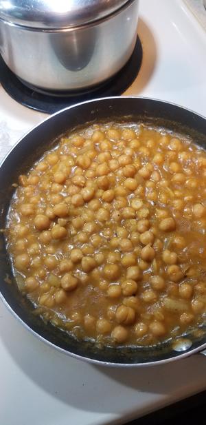 咖喱鹰嘴豆Curry Chickpea，汤汁都要舔干净的低卡素食者健康餐的做法 步骤10