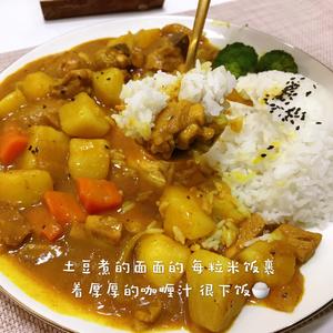 简单香糯咖喱土豆鸡块的做法 步骤12