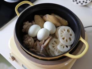 贴秋膘～红烧鸡块+卤杂货《北鼎黑珐琅锅食谱》的做法 步骤17