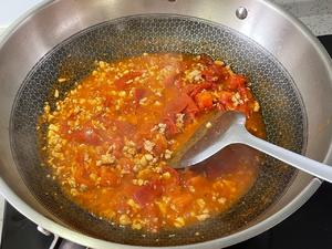 番茄肉酱杏鲍菇意大利面的做法 步骤8