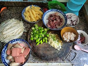 干锅鱿鱼土豆的做法 步骤1