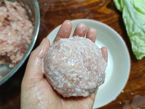 糯米肉丸子-家人的胃一锅端的做法 步骤11
